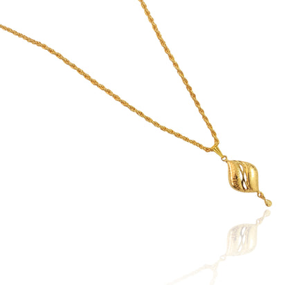 Luxurious Men's Gold Plated Pendant With Chain Vol 6