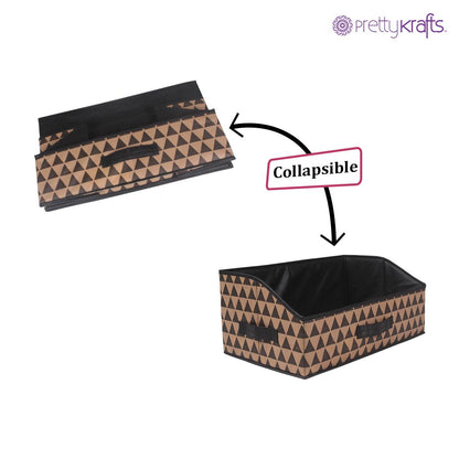 Organizer-Trapezoid Design Shelf organizer Basket (Pack of 1)