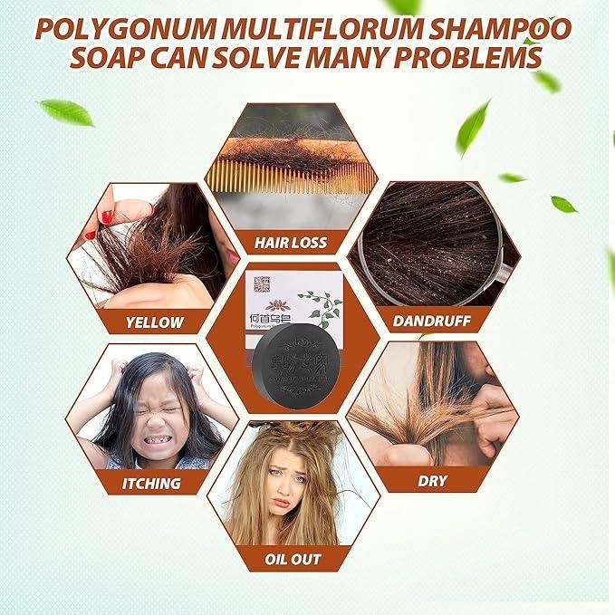 Polygonum Hair Darkening Soap