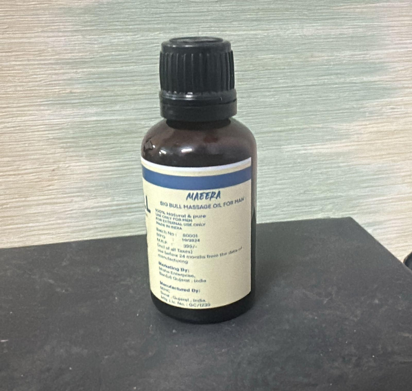 Big Bull Massage Oil For Men