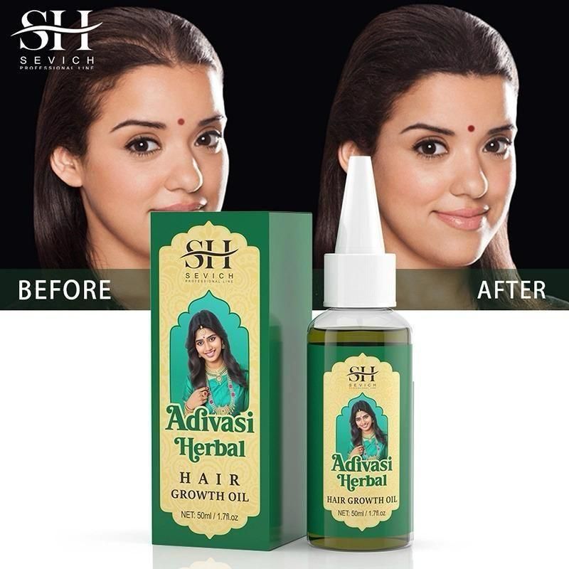 SH Adivasi Hernal Hair Growth Oil 60ml - Nourish Your Roots Naturally (Pack of 2)