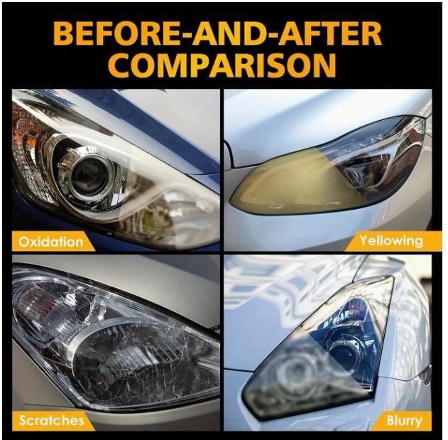 Headlight Renewal and Restoration Kit 100 ml Pack of 1