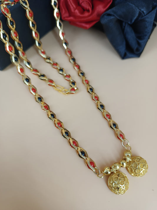 Elegant Gold Plated Mangalsutra
