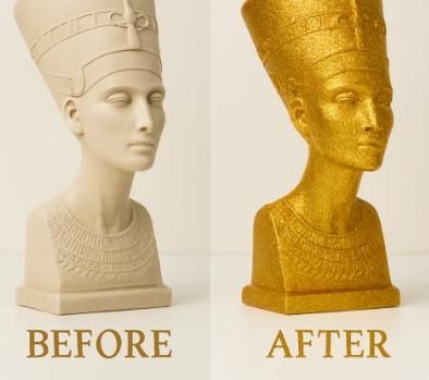 Glitter Metallic Paint 200 ml Pack of 2