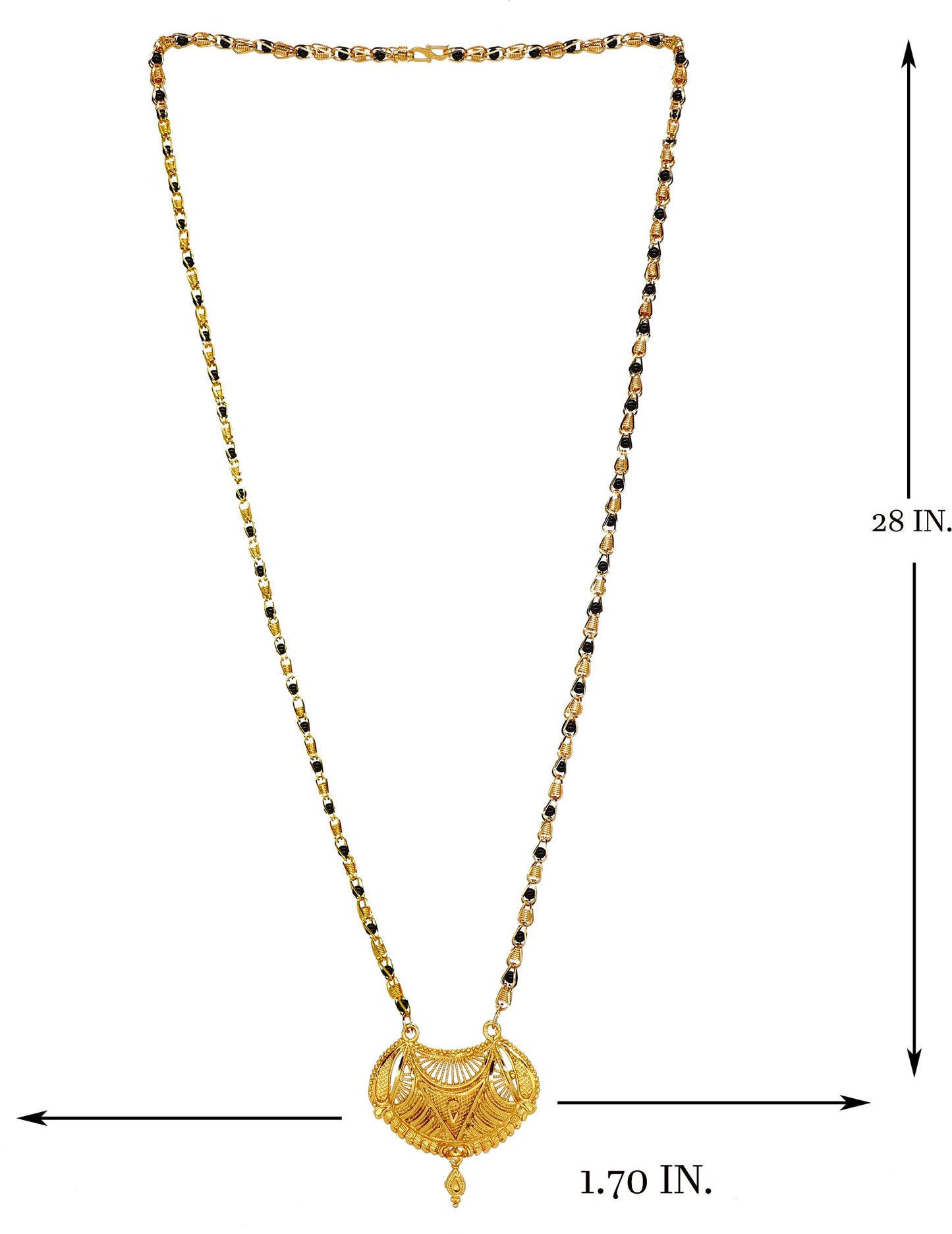 Elegant Gold Plated Mangalsutra