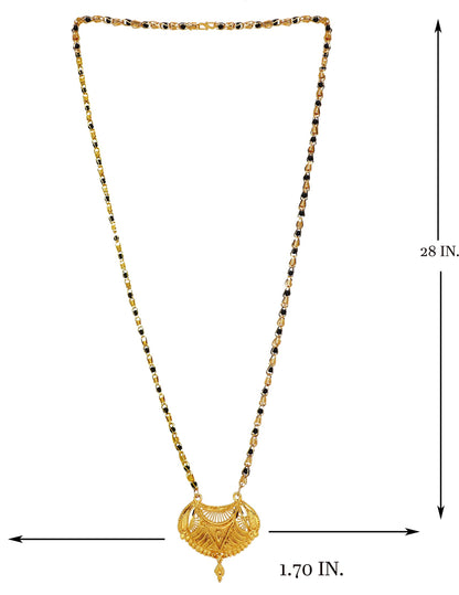 Elegant Gold Plated Mangalsutra