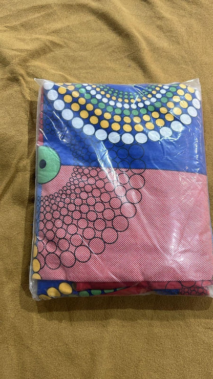 1 Double Bedsheet with 2 Pillow Covers