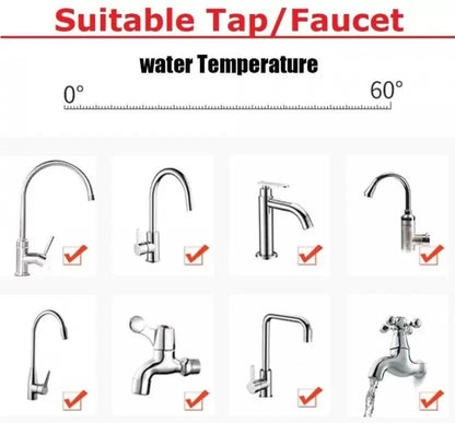 Anti-Splash Expandable 360 Degree Rotary Water Saving Kitchen Faucet Shower Head Nozzle Tap Sprinkler Water Saving Device