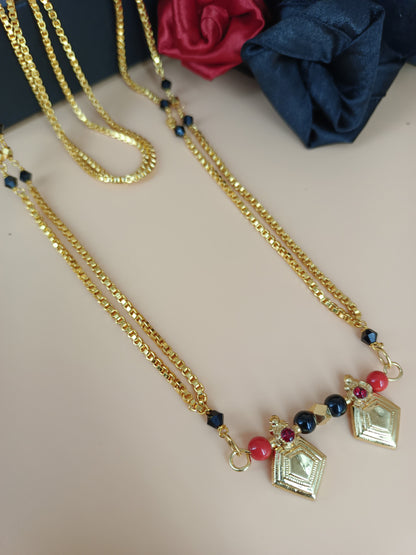 Elegant Gold Plated Mangalsutra