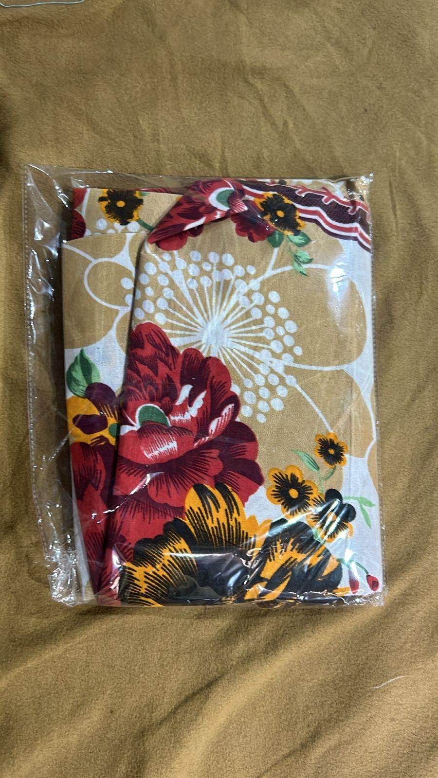1 Double Bedsheet with 2 Pillow Covers