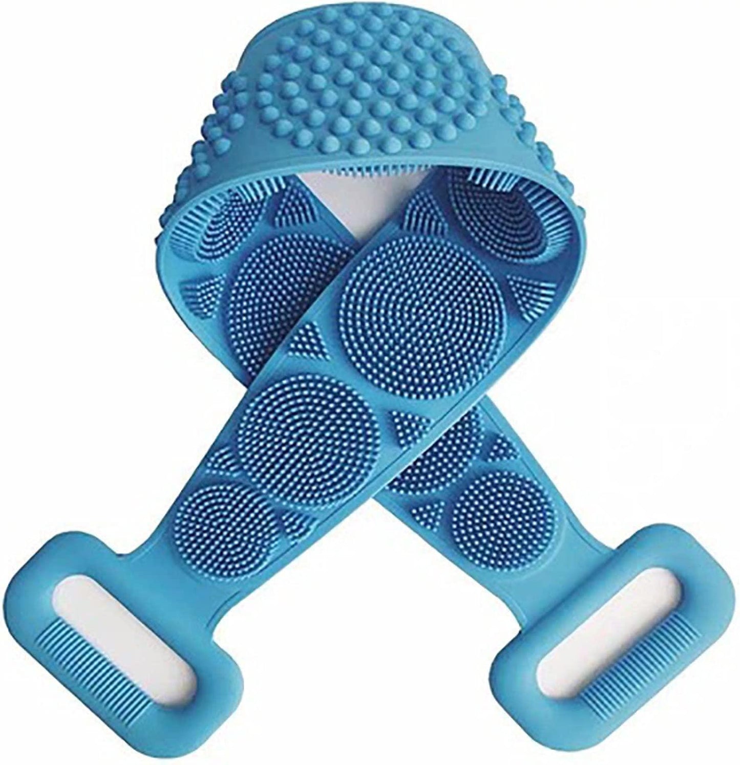 Silicone Bath Long Strip Bath Towel Back Rub (Pack of 1)