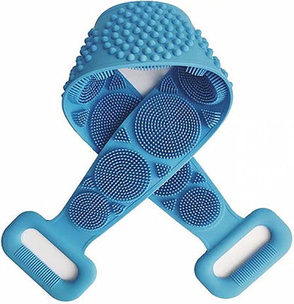 Silicone Bath Long Strip Bath Towel Back Rub (Pack of 1)