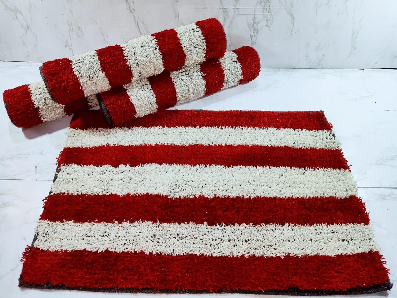 Designer Cotton Door Mats (Set of 4)