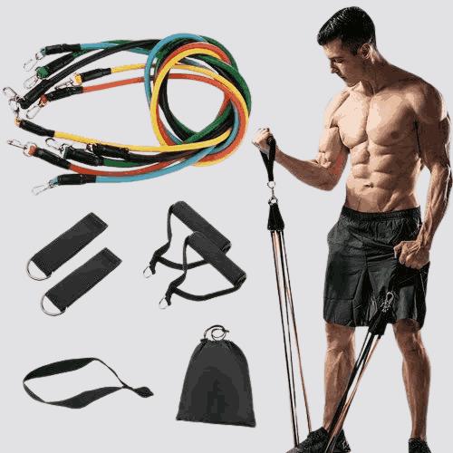 Resistance Band Set Stretching and Exercise Fitness Band