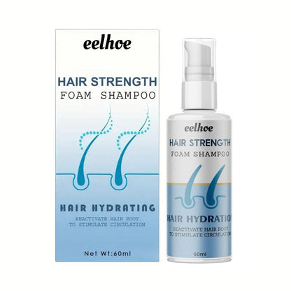Hair Strength Hair Strength Foam Shampoo, Moisturizing Hair And Scalp 60 Ml