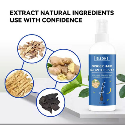 Ellohe Ginger Hair Growth Spray 60 ML Pack of 1