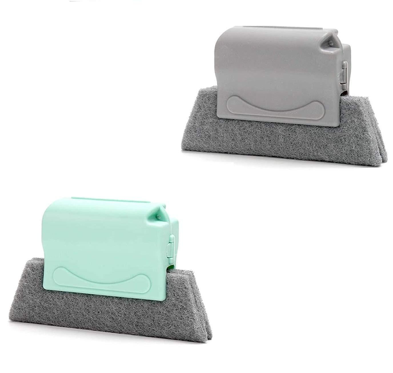 Brush-Multipurpose Hand-Held Window Groove Cleaning Brush(Pack of 2)