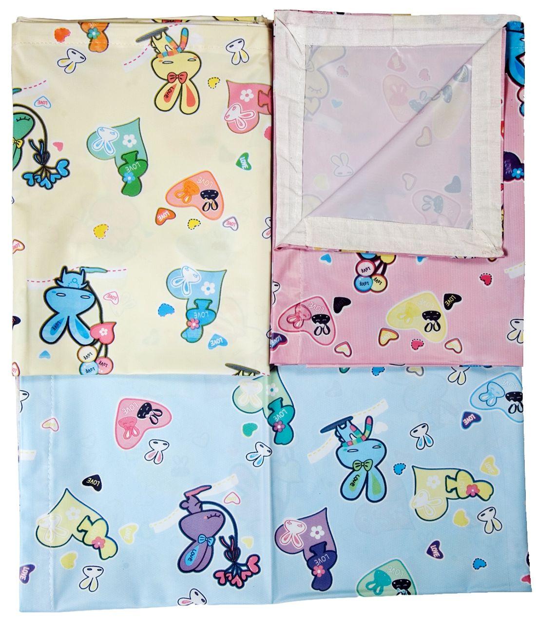 Love Baby Soft Bed Sheet Plastic