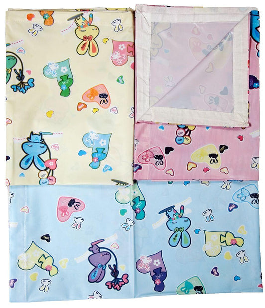 Love Baby Soft Bed Sheet Plastic