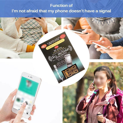 NEW Cell Phone Signal Stickers Outdoor Indoor Mobile Decal 202 Amplifier N9C0 D1U6 (Pack of 4)