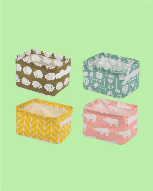 Canvas Drawer Organizer for Innerwear, Clothing, Underwear, Bra, Socks, Tie, Etc