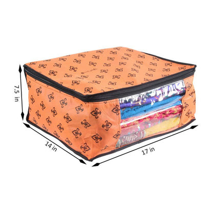 Saree Cover - Non Woven Printed Big Size Saree Covers ( Pack of 3 )