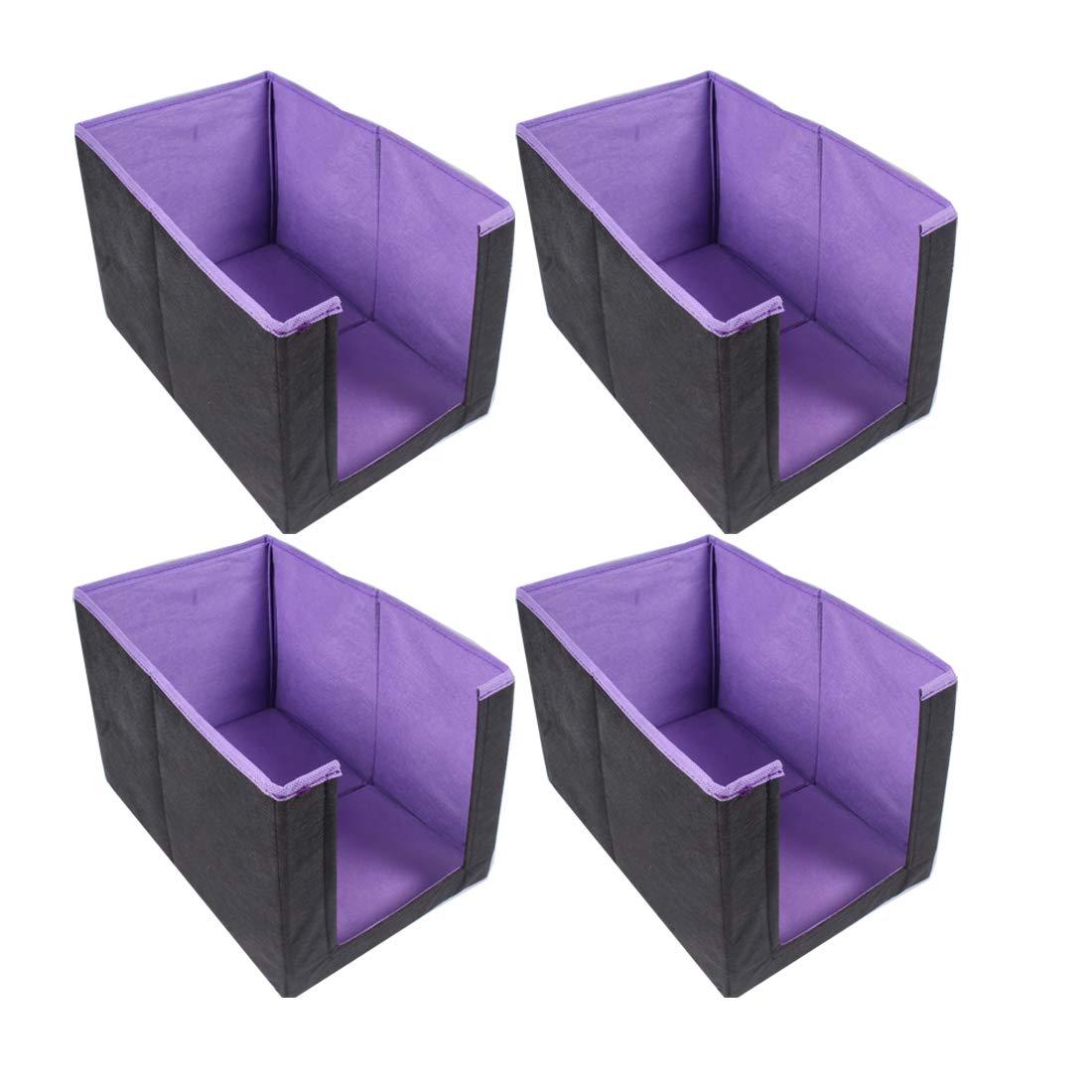 Closet Organizer-Foldable Shirts and Clothing Organizer Stackers(Pack of 4)