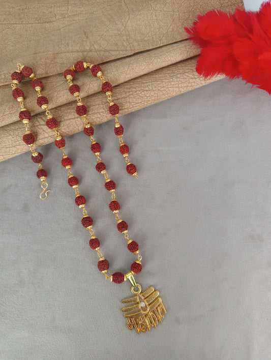 Luxurious Men's Gold Plated Pendant With Chain Vol 3