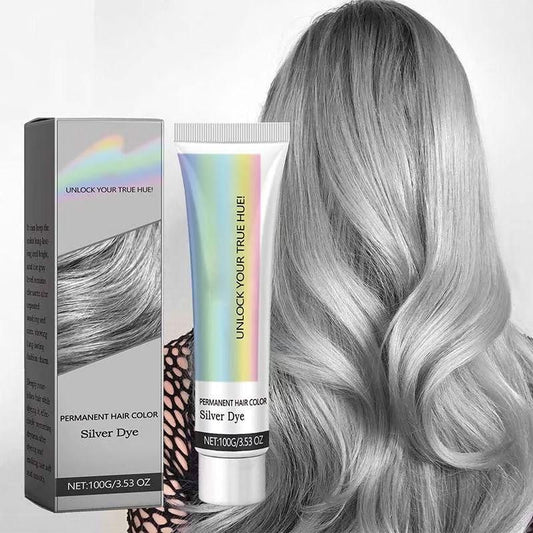 PERMANENT HAIR COLOR Silver Dye 100ML