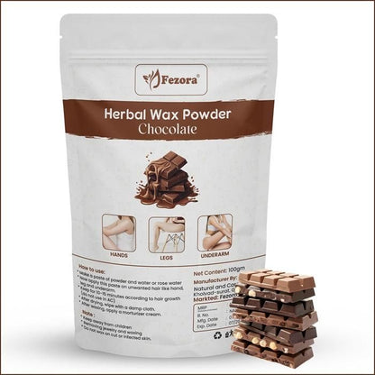 Fezora Chocolate Wax Powder For Hair Removal 100g