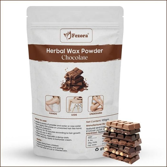 Fezora Chocolate Wax Powder For Hair Removal 100g