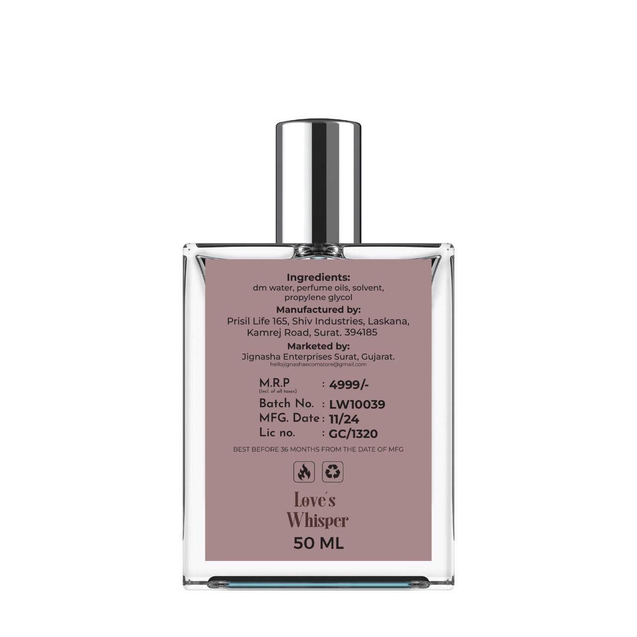 Love's Whisper Eau De Perfum 50 ML Pack of 1