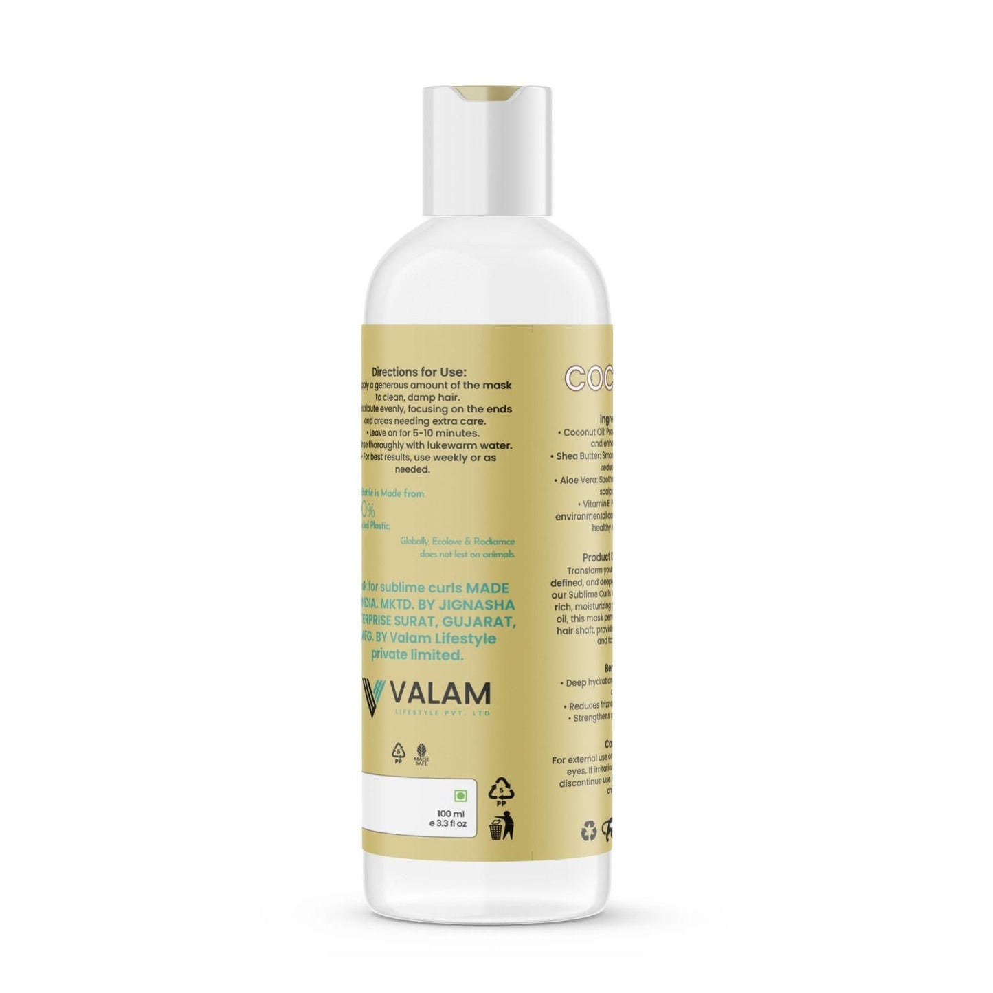 Coccola Mask for Sublime Curls 100 ml Pack of 1