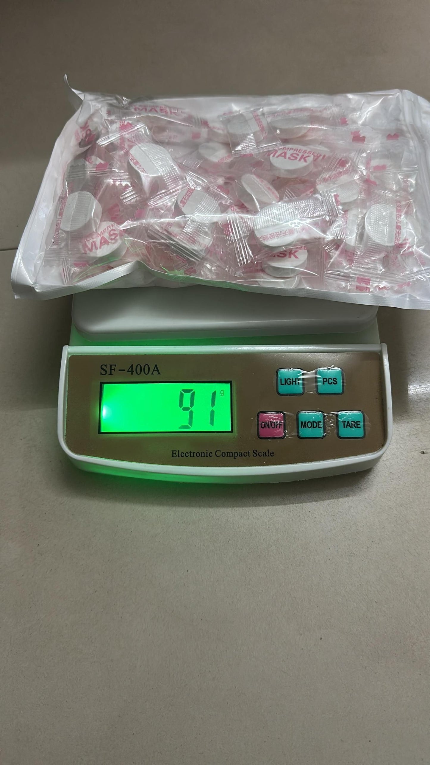 Disposable Face Mask Tablets (Pack of 50pc)