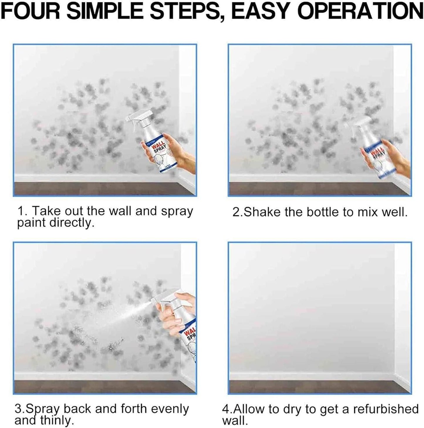 Versatile Wall Repair Paint Wall Spray