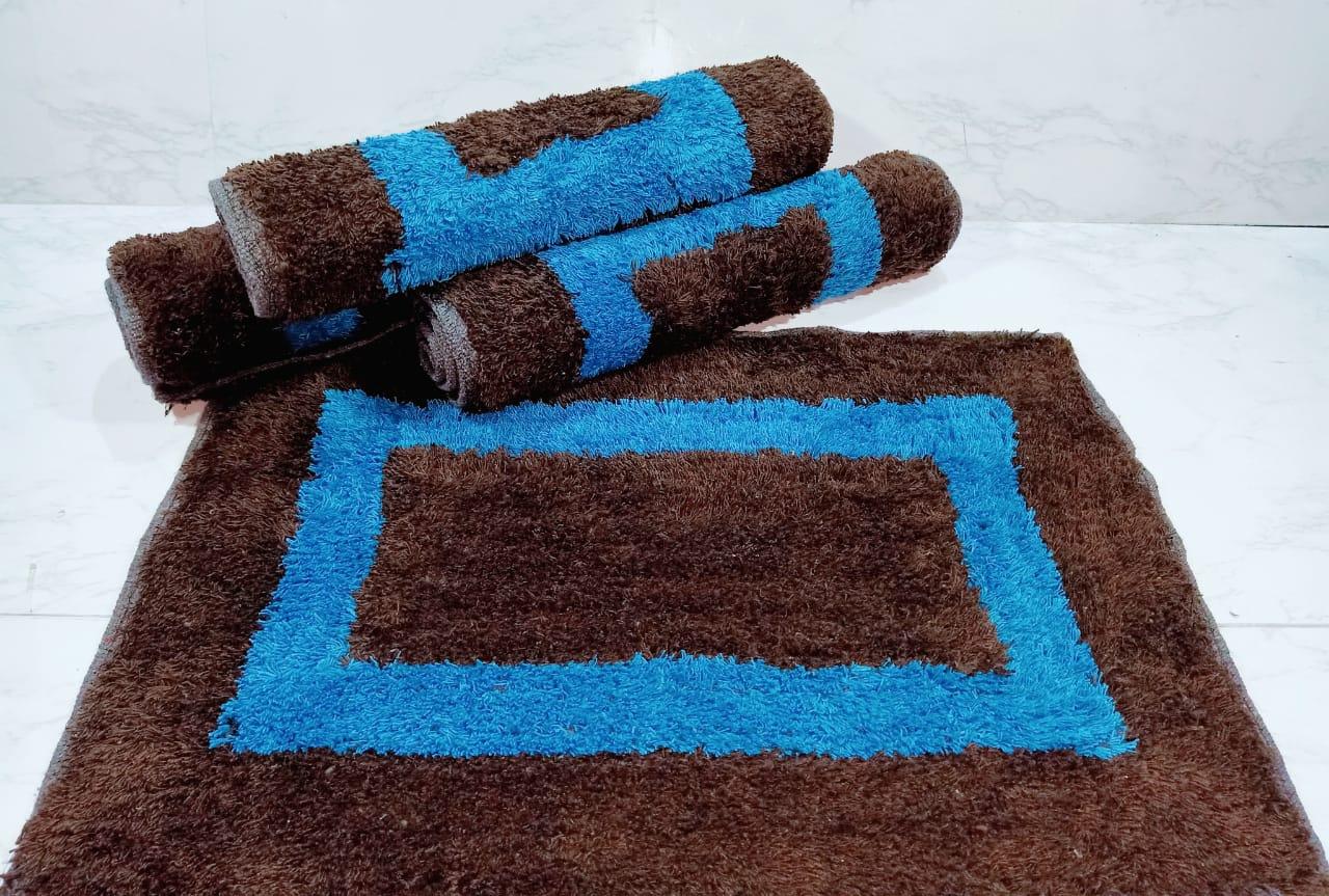 Designer Cotton Door Mats (Set of 4)
