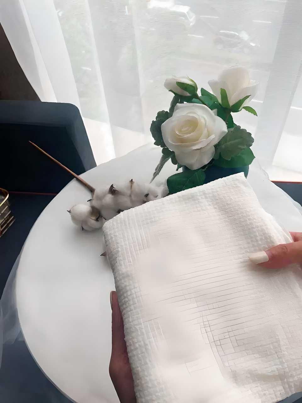 Essential Shower Washable Cotton Soft Bath Towel (Pack of 10)