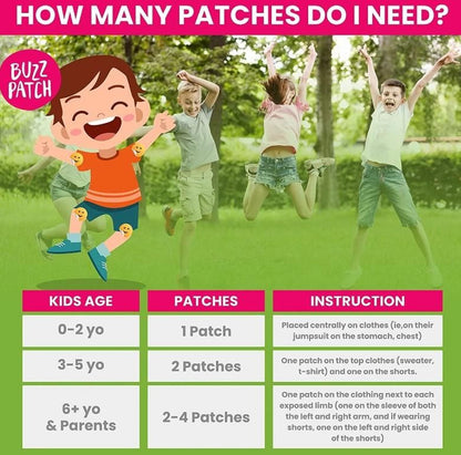 Mosquito Repellent Patches Pack of 24