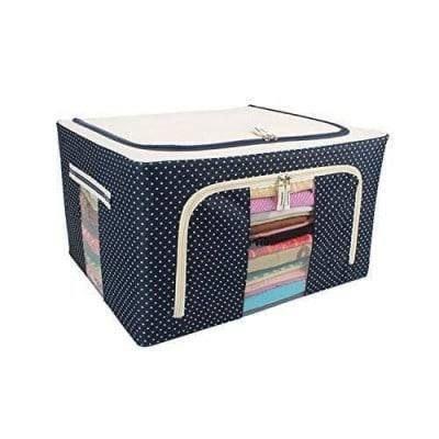 Saree Cover Storage Bag, Non Woven Water Resistant Wardrobe Organizer Saree Cover Set (Pack of 1)