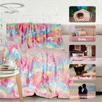 Glow in Dark Blanket for Kid's