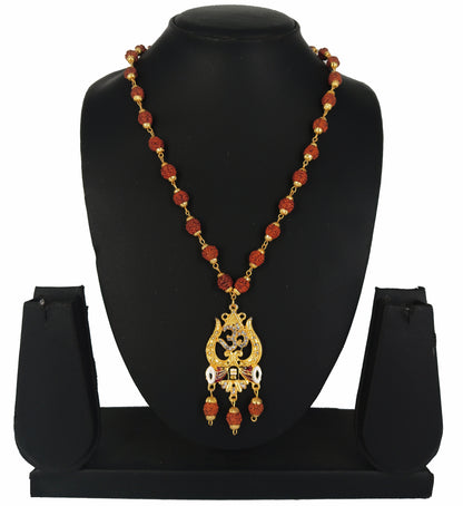 Luxurious Men's Gold Plated Pendant With Chain Vol 3