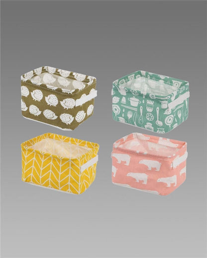 Canvas Drawer Organizer for Innerwear, Clothing, Underwear, Bra, Socks, Tie, Etc