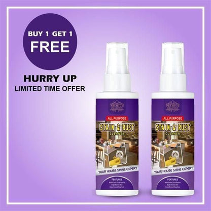 Multipurpose Stain & Rust Remover Spray for Cleaning & Protection From Dust 200ml (Pack of 2)