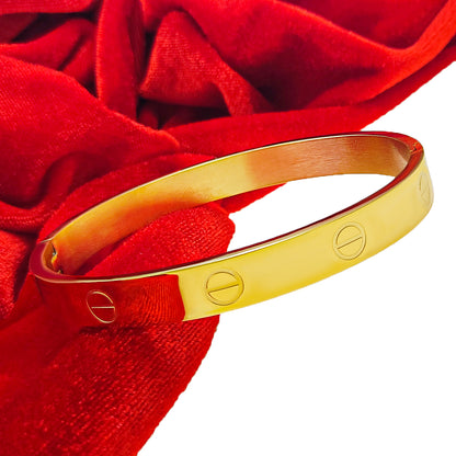 Unisex Gold Plated Kada