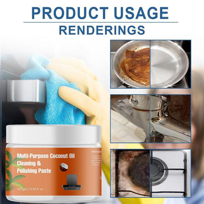 Coconut Oil Kitchen Cleaner Paste 100gram