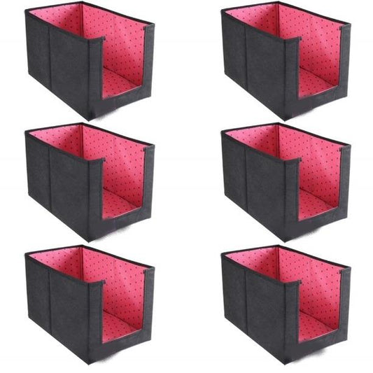 Closet Organizer-Foldable Shirts and Clothing Organizer Stackers(Pack of 6)