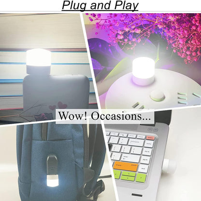 Mini Led Light Night For Kids (Natural White) - Pack of 6