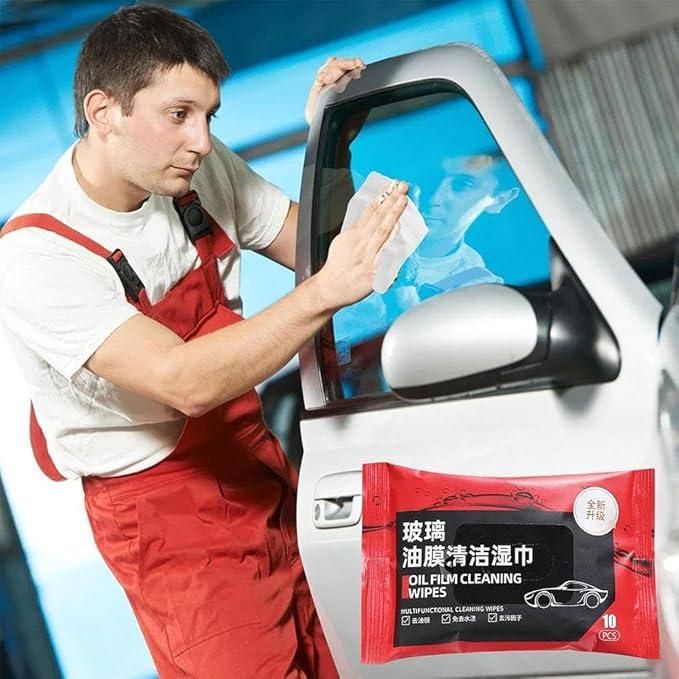 Glass Cleaning Wipes 40pc