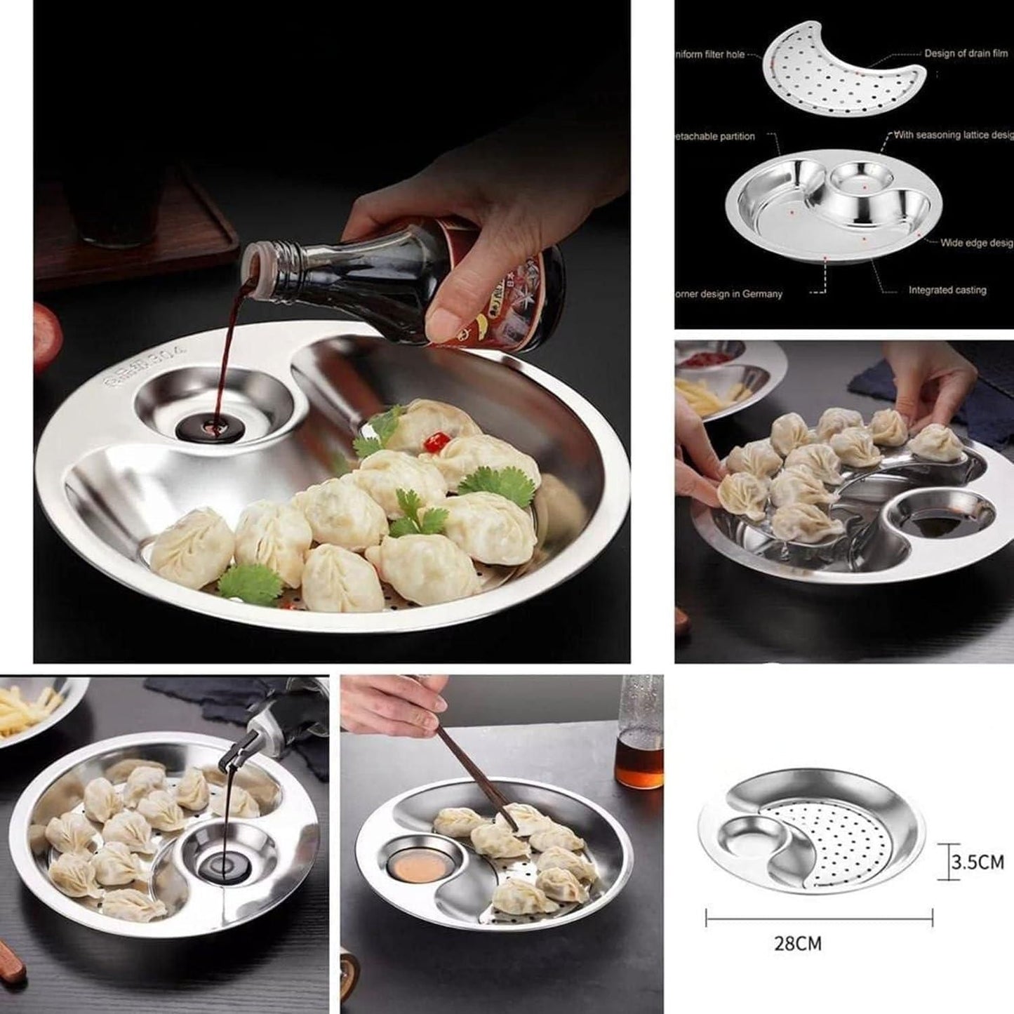 Dumpling Plate