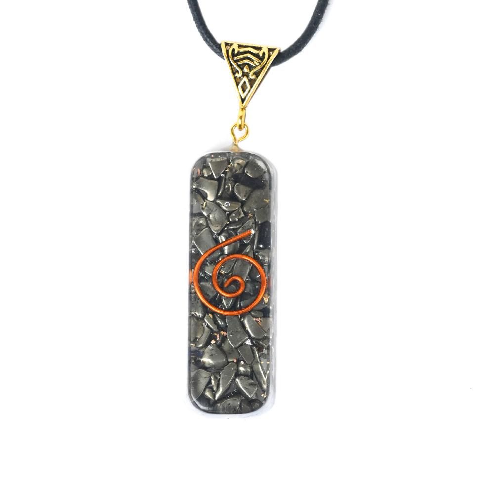 Pyrite Orgone Pendant Necklace